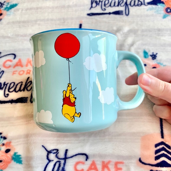 Disney Other - 🍯🎈 Blue Disney Pooh Balloon Mug 🍯🎈